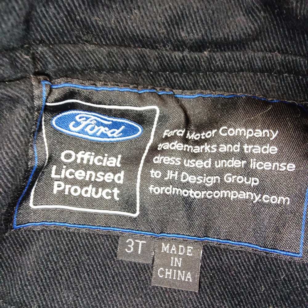 Ford Official Licensed Black Jacket